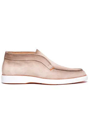 santoni Homme, Chaussures, , Taille: 40 EU Bottines Desert en Daim