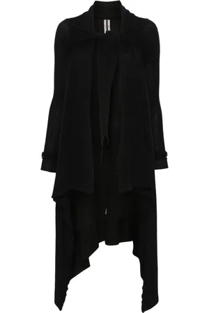Rick Owens Femme, Pulls, Noir, Taille: 40 FR Pull en maille côtelée