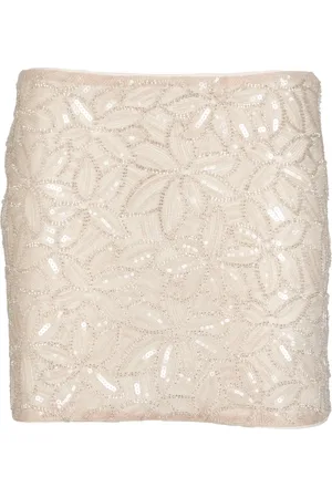 ROTATE Femme, Jupes, , Taille: 40 FR Mini-jupe à sequins