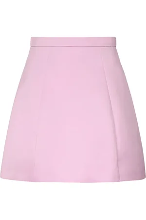 BLUMARINE Femme, Jupes, Rose, Taille: 36 FR Jupe Mini Rose Couture Brodée