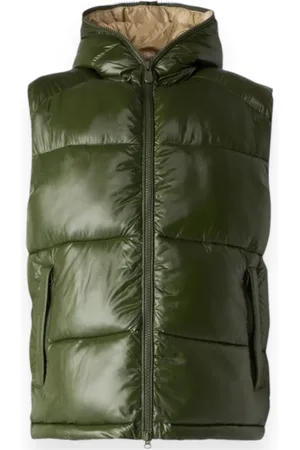 save the duck Homme, Vestes, Vert, Taille: M Gilet Matelassé Dexter