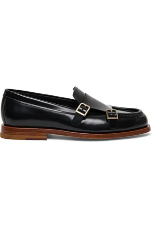 santoni Femme, Chaussures, Noir, Taille: 35 1/2 EU Mocassin en cuir