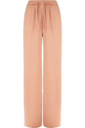 HERNO Femme, Pantalons, Rose, Taille: 40 FR Pantalon Droit