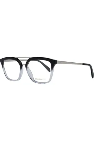 Emilio Pucci Femme, Accessoires, Noir, Taille: ONE Size Montures Optiques Noires Femme Métal Plastique