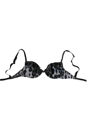 Roberto Cavalli Femme, Sous-vêtements, Multicolore, Taille: 38 FR Soutien-gorge en dentelle à imprimé léopard