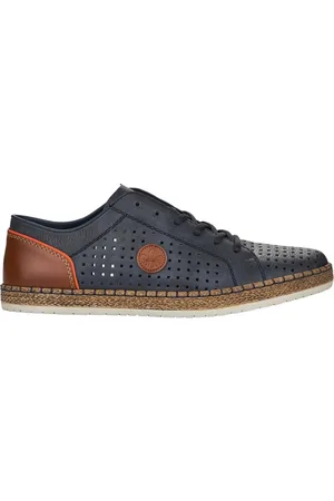 Rieker Homme, Chaussures, Bleu, Taille: 42 EU Chaussures à Lacets Bleues
