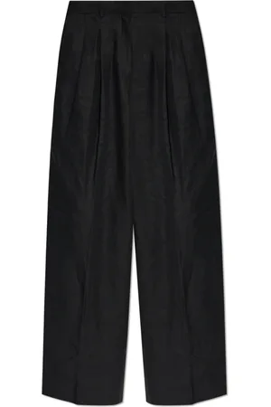 THEORY Femme, Pantalons, Noir, Taille: 38 FR Pantalon en lin