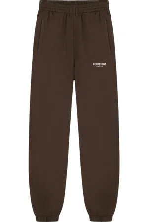 Represent Homme, Pantalons, Brun, Taille: M Pantalon de survêtement Owners Club