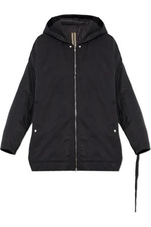 Rick Owens Femme, Vestes, Noir, Taille: 38 FR Veste Oversize Peter