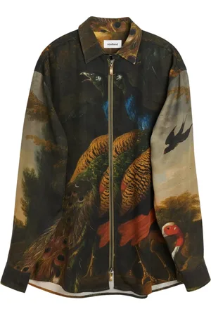 Soulland Homme, Chemises, Multicolore, Taille: M Derry chemise à fermeture éclair sur le devant