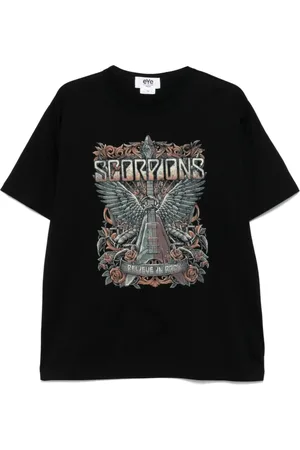 JUNYA WATANABE Homme, Tops, Noir, Taille: L T-shirt col rond noir