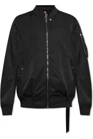 Rick Owens Homme, Vestes, Noir, Taille: XL Veste Classique Flight