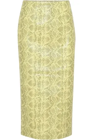 ROTATE Femme, Jupes, Jaune, Taille: 42 FR Jupe Leeds