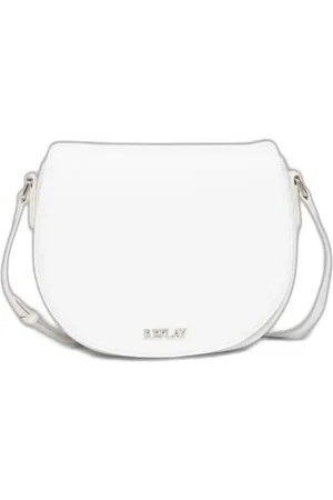 Replay Femme, Sacs, Blanc, Taille: ONE Size Sac bandoulière uni
