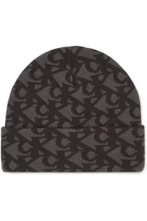 Calvin Klein Homme, Accessoires, Noir, Taille: ONE Size Casquette en polyester imprimé, tissu lavable en machine