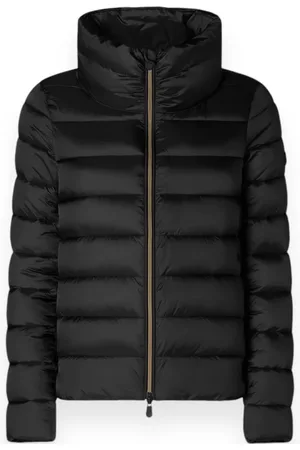 save the duck Femme, Vestes, Noir, Taille: 42 FR Doudoune Matelassée