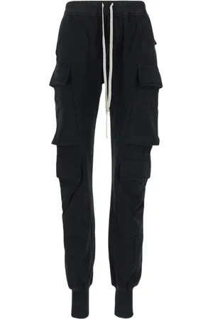 Rick Owens Femme, Pantalons, Noir, Taille: 42 FR Pantalon Megacargo Mastodon