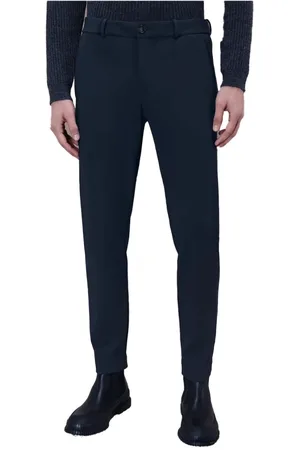 RRD Homme, Pantalons, Bleu, Taille: XL Pantalon Chino d`Hiver avec Tissu Stretch