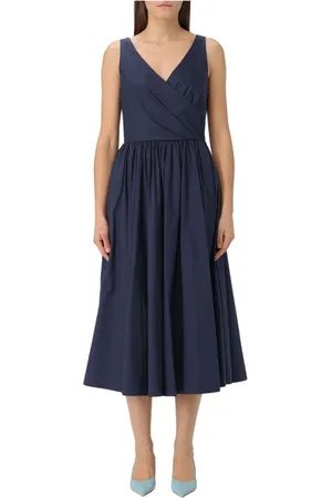 add Femme, Robes, Bleu, Taille: 36 FR Robe Élégante pour Femmes
