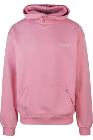 Represent Homme, Sweatshirts et sweats à capuche, Rose, Taille: S Sweat à Capuche Rose Oversize Boutonné Cobrax