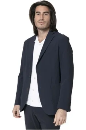 RRD Homme, Vestes, Bleu, Taille: M Blazer en Tissu Technique