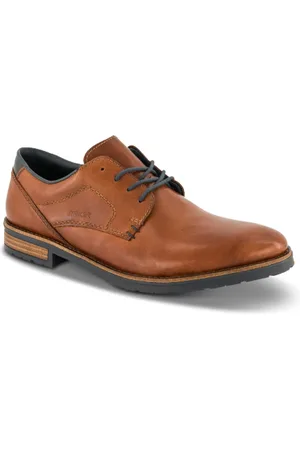 Rieker Homme, Chaussures, Brun, Taille: 42 EU Chaussures à lacets en cuir