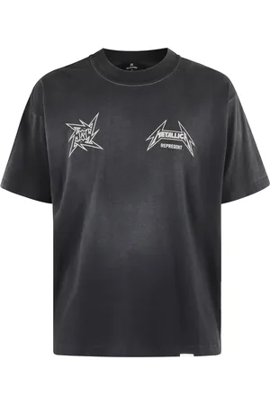 Represent Homme, Tops, Noir, Taille: M T-shirt Anniversaire