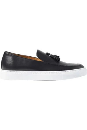 Scarosso Homme, Chaussures, Noir, Taille: 43 1/2 EU Amedeo Nero Mocassins Slip-On