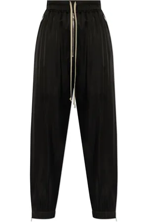 Rick Owens Femme, Pantalons, Noir, Taille: 36 FR Pantalon de survêtement