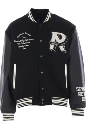 Represent Homme, Vestes, Noir, Taille: 2XL Oversize Bomber Jacket Owners Club