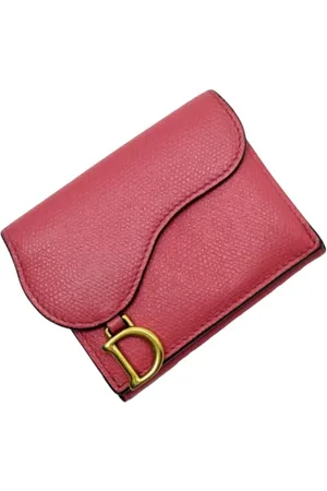 Dior Femme, Pre-owned, Rose, Taille: ONE Size Pre-owned Cuir petite-maroquinerie