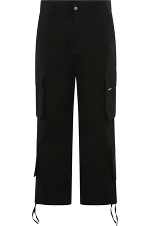 Represent Homme, Pantalons, Noir, Taille: S Pantalon Cargo Ample