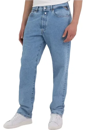 Replay Homme, Jeans, Bleu, Taille: W33 Pantalon en denim ample