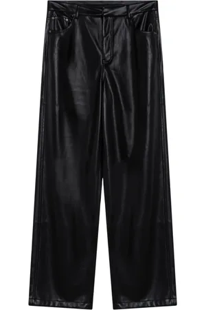 ROTATE Femme, Pantalons, Noir, Taille: 40 FR Pantalon Large