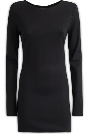 ROTATE Femme, Robes, Noir, Taille: 42 FR Abiti Dress