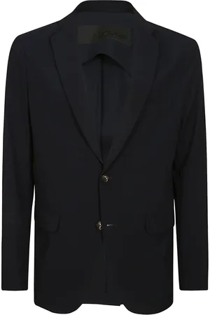 RRD Homme, Vestes, Noir, Taille: 3XL Veste Blazer Bleu Foncé Boutonnée