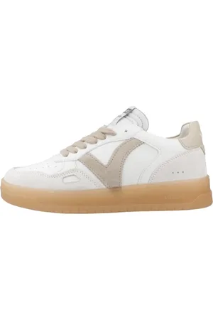 victoria Femme, Chaussures, Blanc, Taille: 38 EU Baskets Cuir Décontractées
