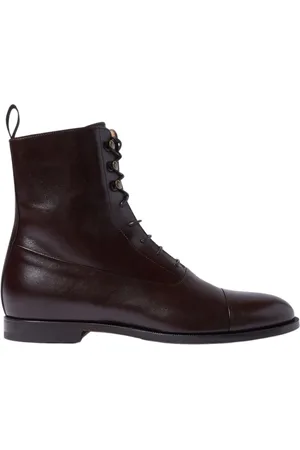 Scarosso Homme, Chaussures, Brun, Taille: 46 EU Bottines à lacets style Oxford Archie
