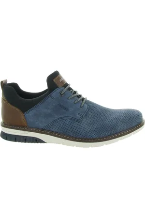 Rieker Homme, Chaussures, Bleu, Taille: 41 EU Chaussures à lacets