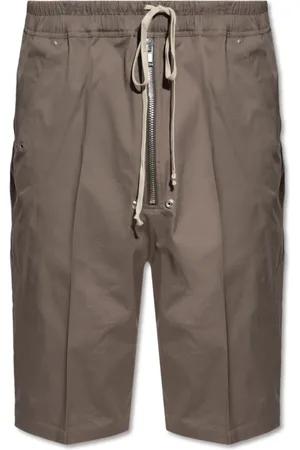 Rick Owens Homme, Shorts, Brun, Taille: L Bela Pods Bermuda Shorts