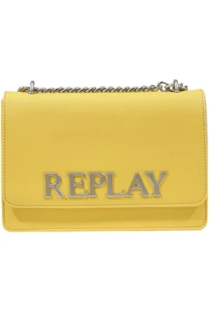 Replay Femme, Sacs, Jaune, Taille: ONE Size Sac à bandoulière en polyester