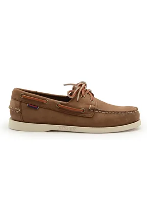 SEBAGO Homme, Chaussures, Brun, Taille: 43 EU Mocassins en cuir marron