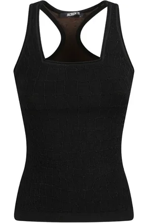 Jacquemus Femme, Tops, Noir, Taille: 40 FR Haut Noir avec Style