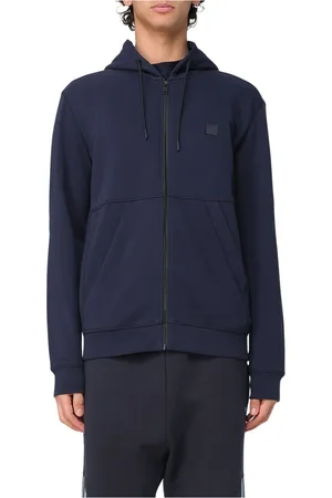 HUGO BOSS Homme, Sweatshirts et sweats à capuche, Bleu, Taille: 2XL T-shirt élégant Zetalky pour hommes