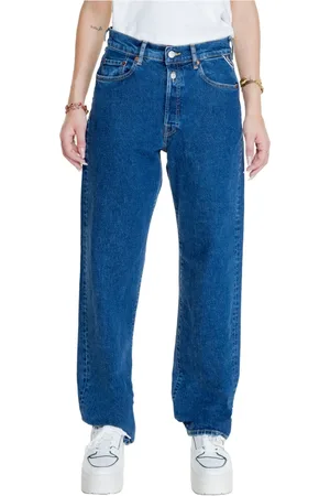 Replay Femme, Jeans, Bleu, Taille: W30 L32 Grover Straight-Fit Jeans