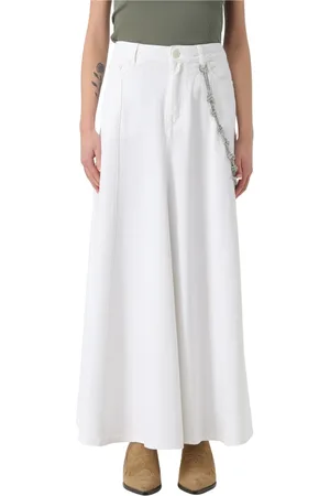 Pinko Femme, Jupes, Blanc, Taille: 32 FR Hurghada Gonna Bull Slegato Jupe