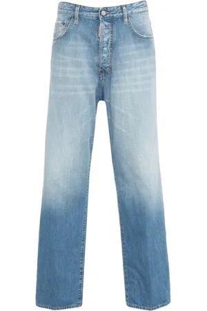 Dsquared2 Homme, Jeans, Bleu, Taille: M Jeans Larges Bleus pour Homme
