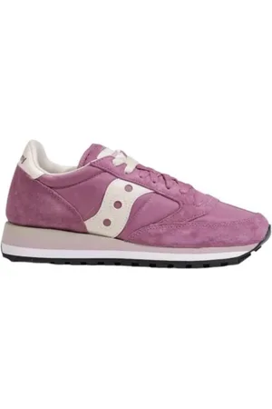 Saucony Femme, Chaussures, Rose, Taille: 38 EU Baskets en Cuir Suédé