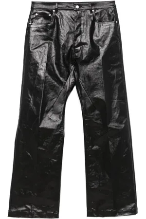 Rick Owens Homme, Pantalons, Noir, Taille: W32 Pantalon Large