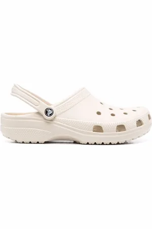 Crocs Femme, Chaussures, Blanc, Taille: 35 EU Sandales Blanches pour Tenues Estivales